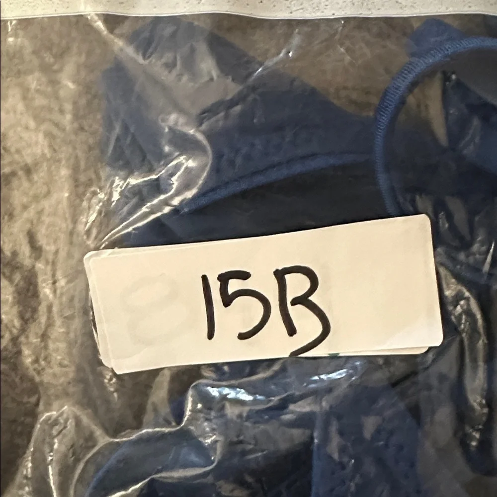 Djerf Avenue Frankie's Bikinis shiny Navy Swimwear bikini bottom sexy medium